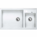 Blanco 513269 Metra 9 雙盆昇盤 (白色 White)